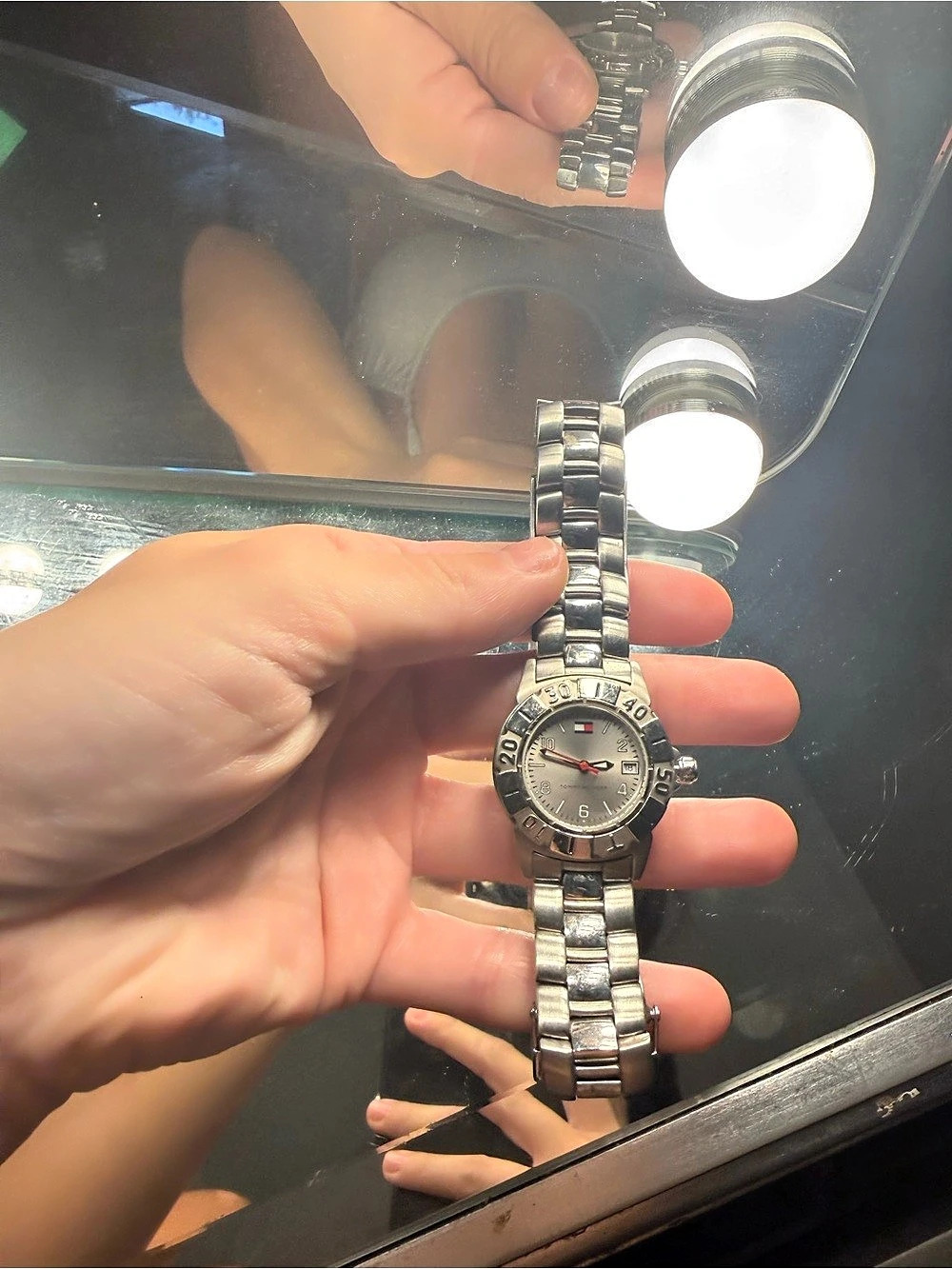 Tommy Hilfiger Silver Bracelet Watch